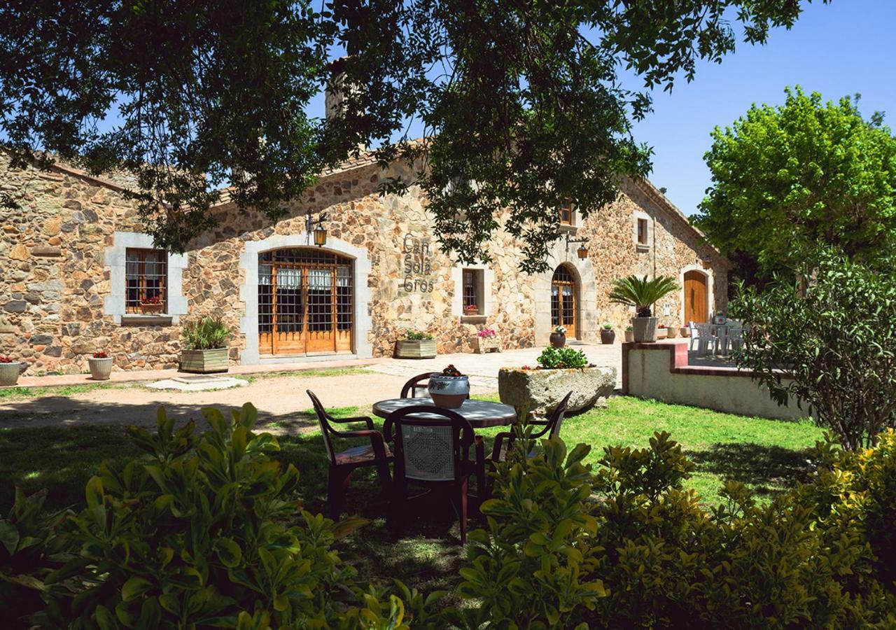 Masia Can Solà Gros Caldes de Malavella Exterior foto